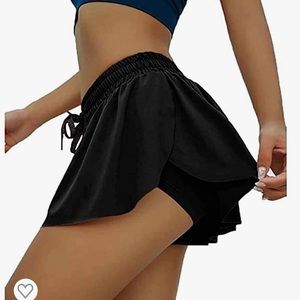 Keiki Kona black flowy shorts